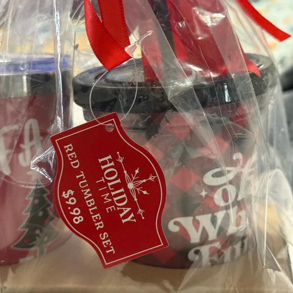 2‎ holiday tumblers - Picture 3 of 3